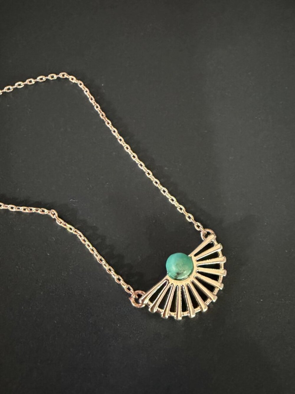 & Other Stories Sun Fan Pendant Bracelet